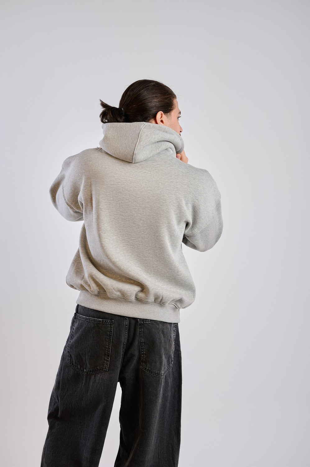 BASIC HOODIE-GREY