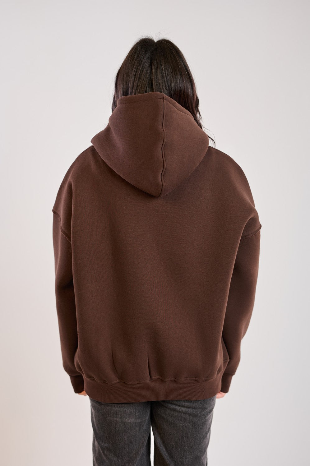 MIDNUGHT RUNNER HOODIE-BROWN