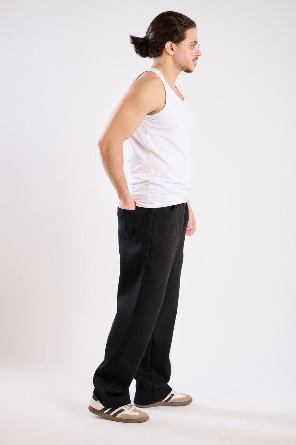 BASIC SWEATPANT-BLACK