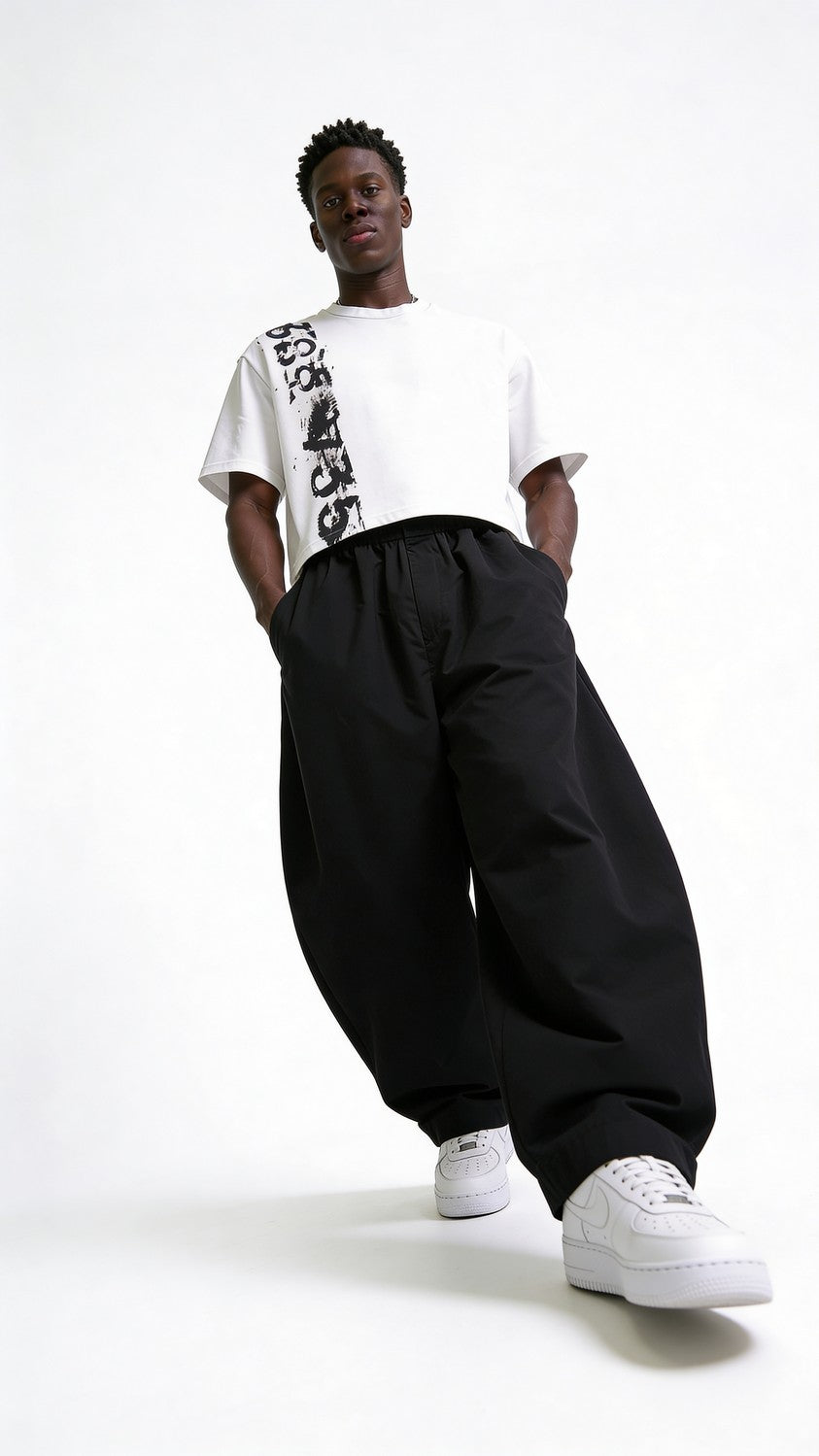 Protocol Boxy Tee white