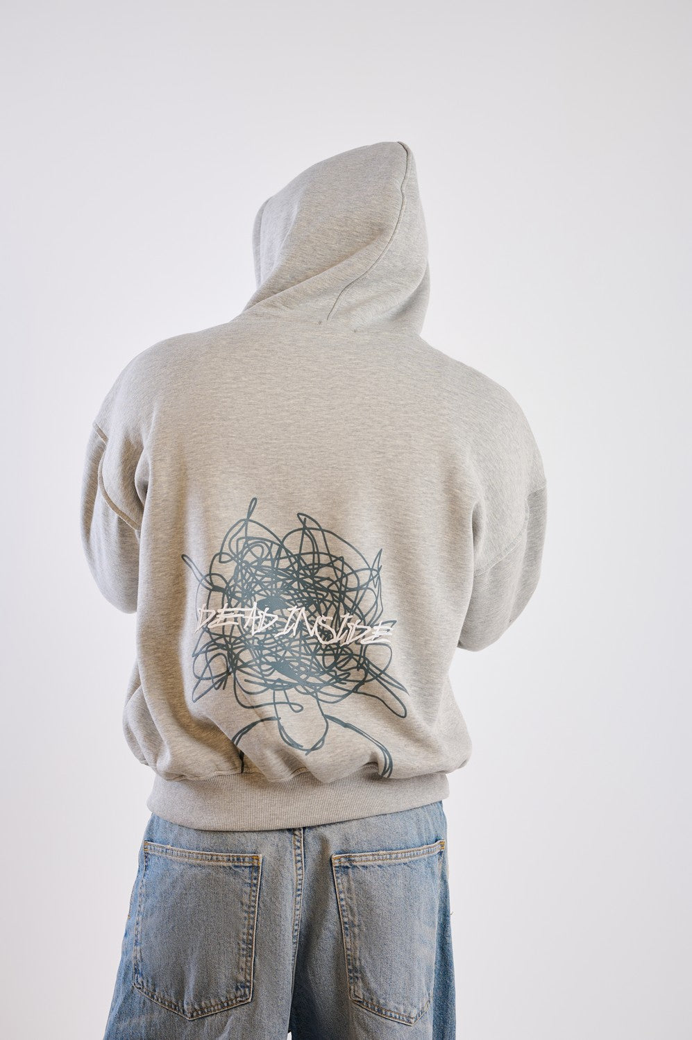 FADED PULSE HOODIE-GREY