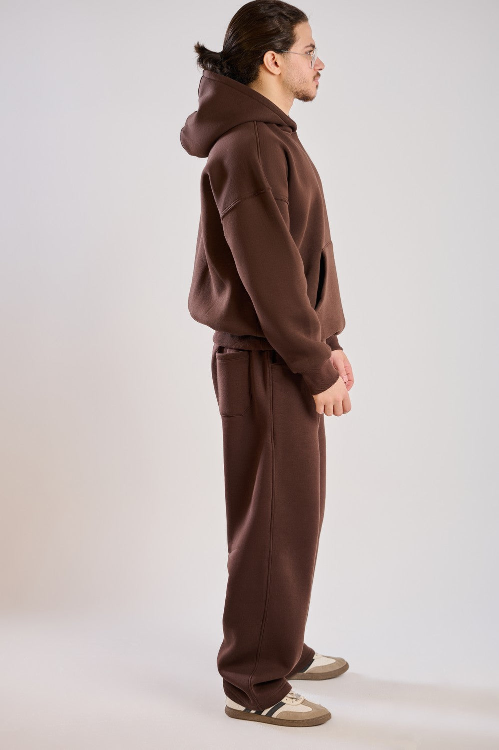 BASIC SUIT-BROWN