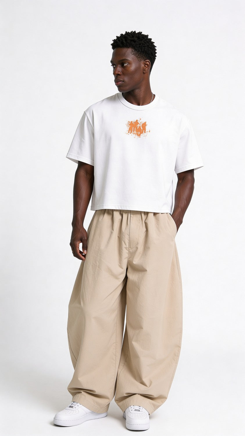 Clique Boxy Tee white