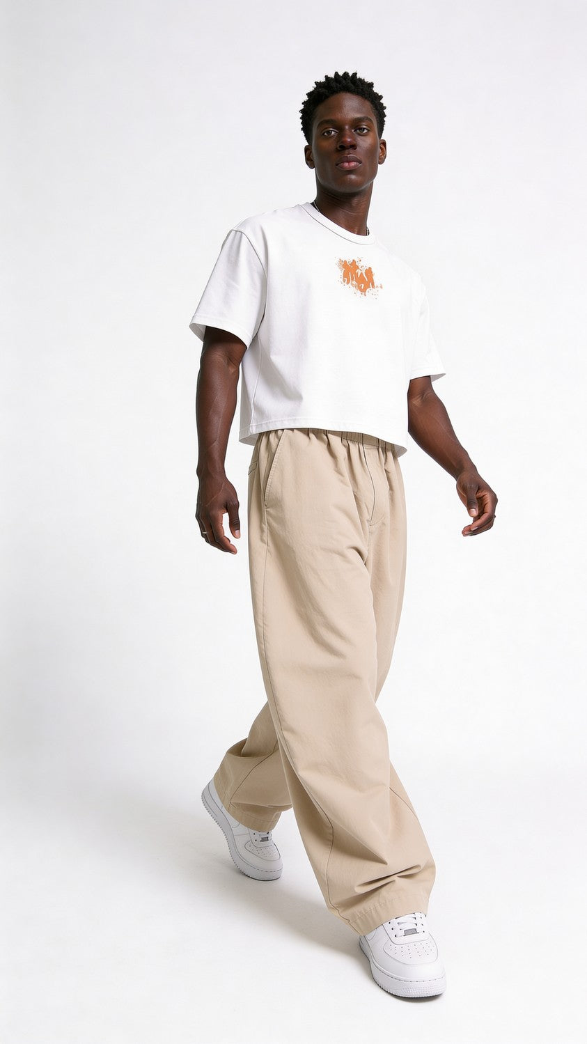 Clique Boxy Tee white