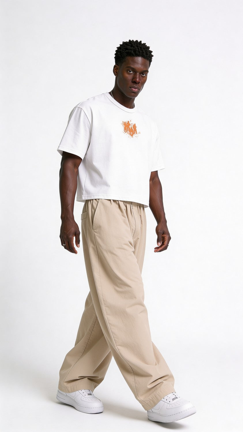 Clique Boxy Tee white