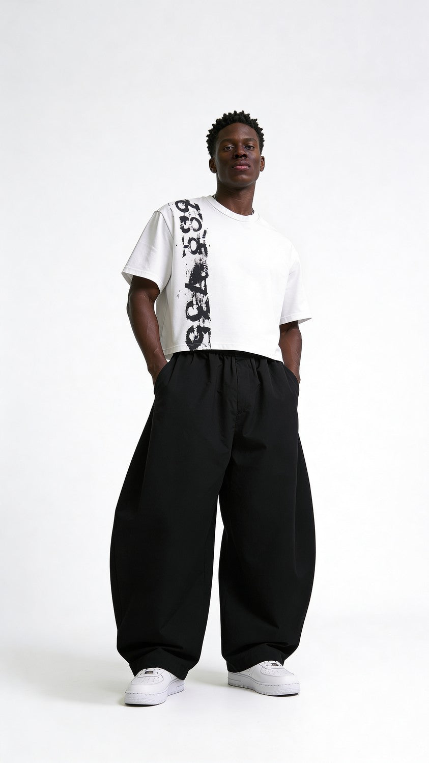 Protocol Boxy Tee white