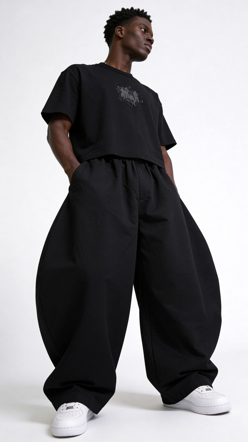 Clique Boxy Tee black