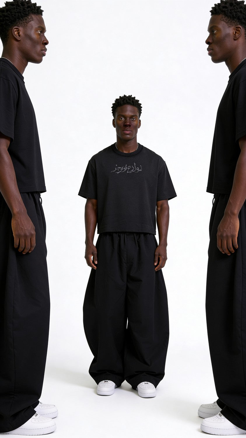 Omnipresent Boxy Tee black